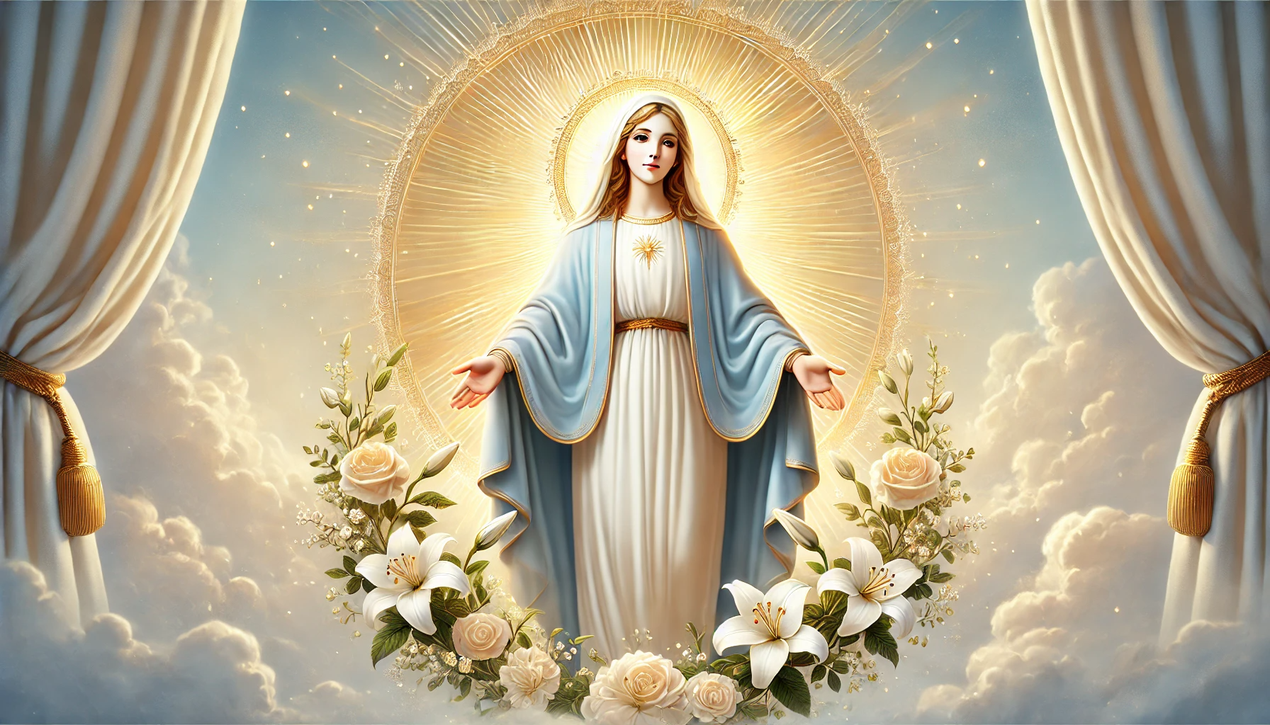 Oración de Agradecimiento Profundo a la Virgen María